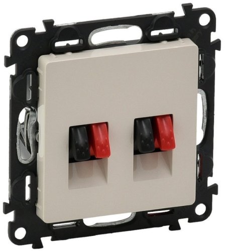 Розетка аудио без рамки Legrand Valena Life 2-м. слоновая кость фото Розетка аудио без рамки Legrand Valena Life 2-м. слоновая кость картинка